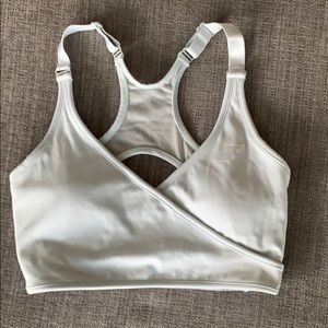 OBO-Gymshark Pastel ice blue elite sports bra